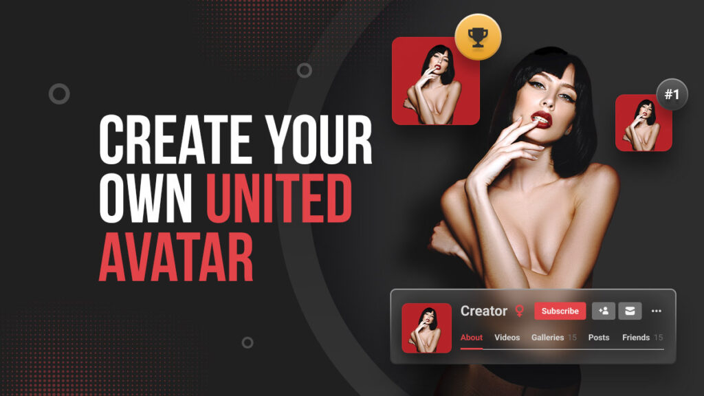 create your own united avatar cover image